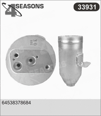 Dryer, air conditioning (33931)