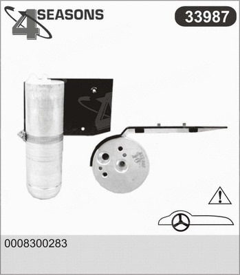 Dryer, air conditioning (33987)