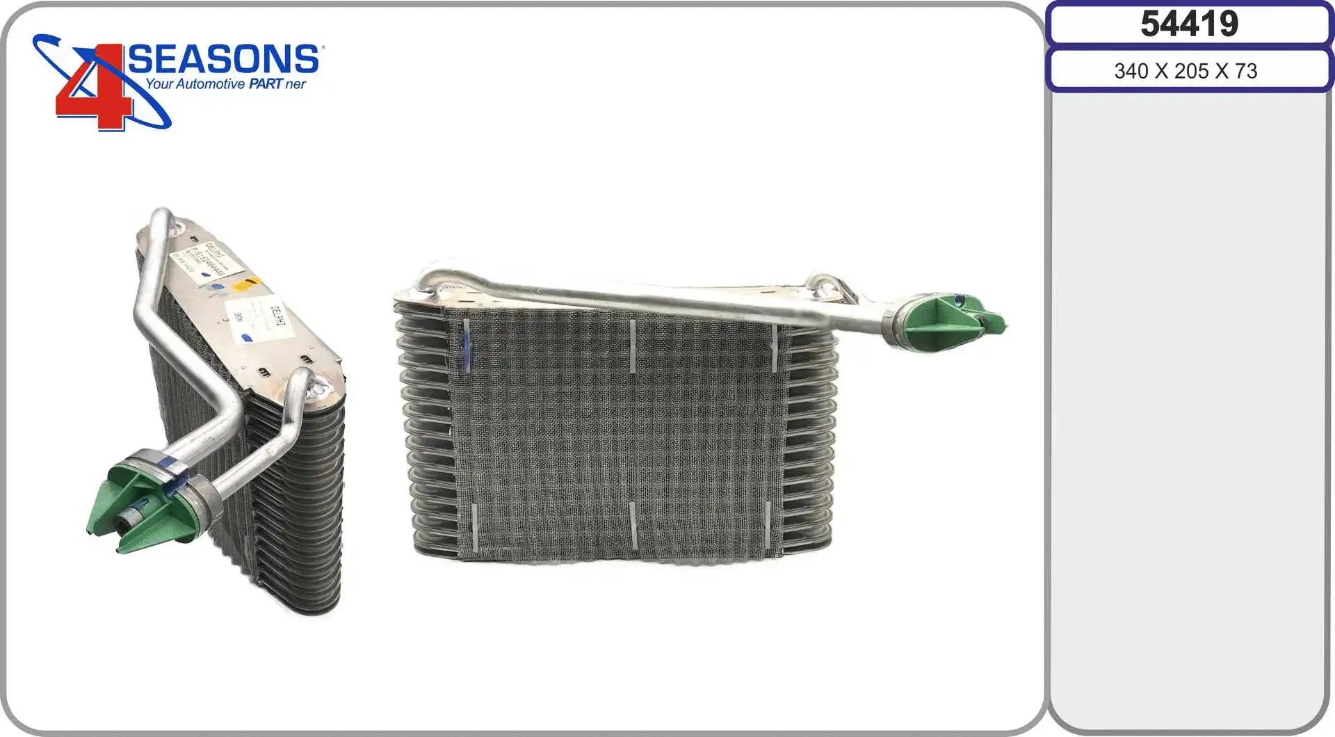 Evaporator, air conditioning (54419)