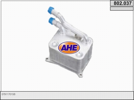 Oil Cooler, engine oil (802.037)