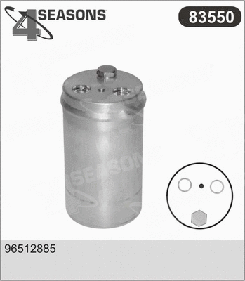 Dryer, air conditioning (83550)