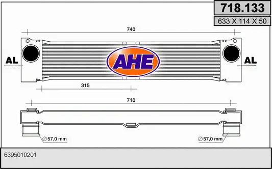 Charge Air Cooler (718.133)