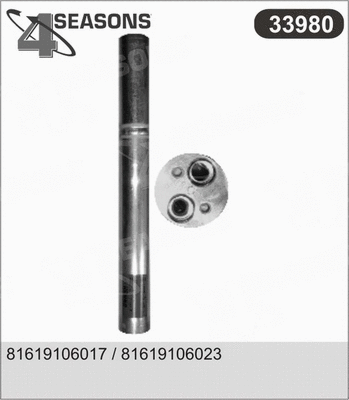Dryer, air conditioning (33980)