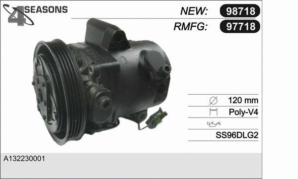 Compressor, air conditioning (97718)