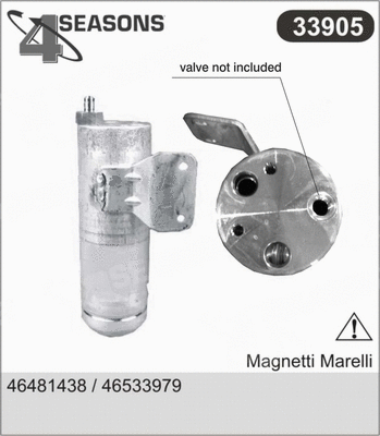 Dryer, air conditioning (33905)
