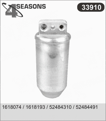 Dryer, air conditioning (33910)