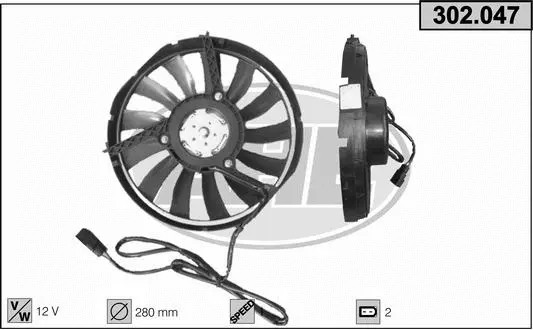 Fan, engine cooling (302.047)