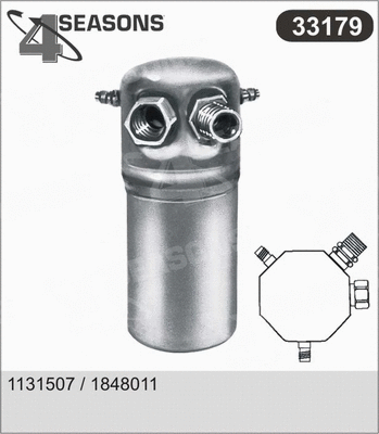 Dryer, air conditioning (33179)