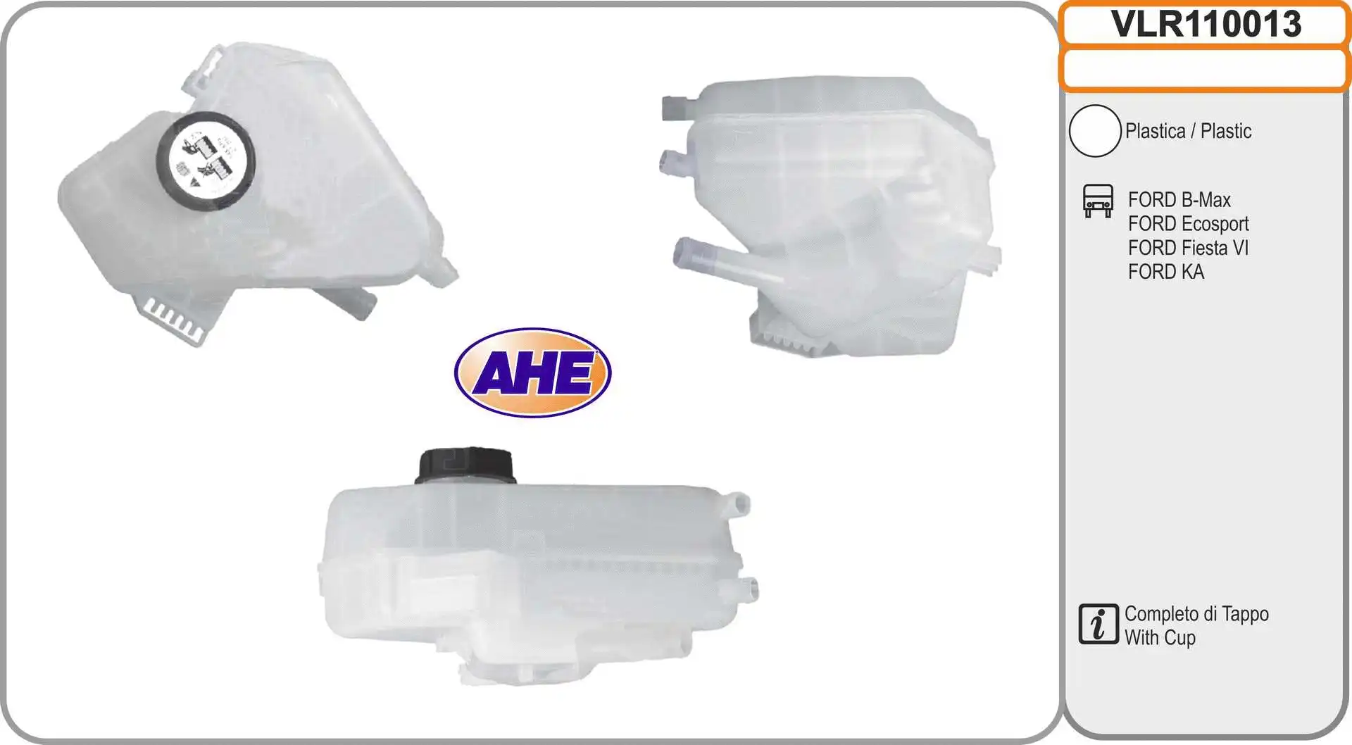 Expansion Tank, coolant (VLR110013)