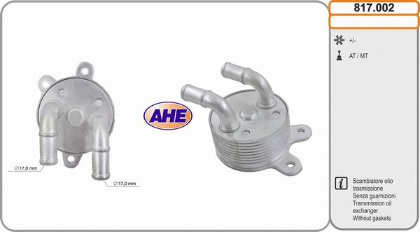 Oil Cooler, engine oil (817.002)