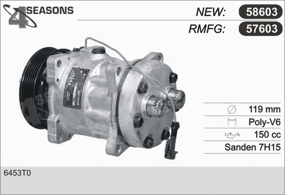 Compressor, air conditioning (57603)
