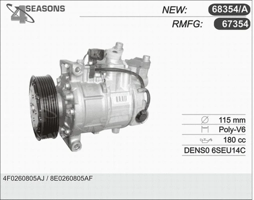 Compressor, air conditioning (68354/A)
