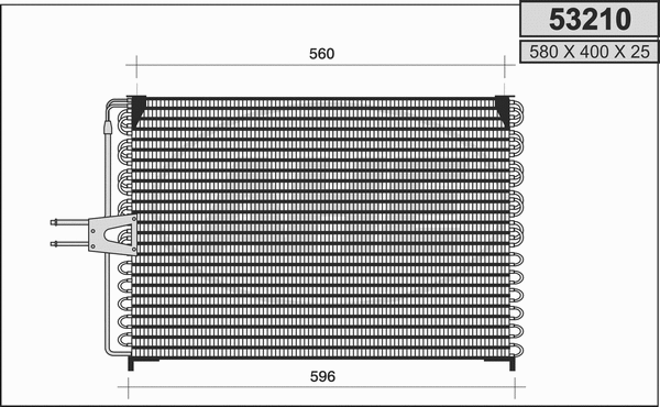 Condenser, air conditioning (53210)