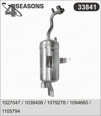 Dryer, air conditioning (33841)