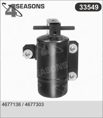 Dryer, air conditioning (33549)