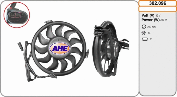 Fan, engine cooling (302.096)
