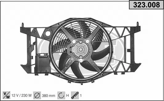 Fan, engine cooling (323.008)