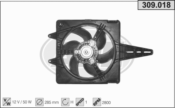 Fan, engine cooling (309.018)