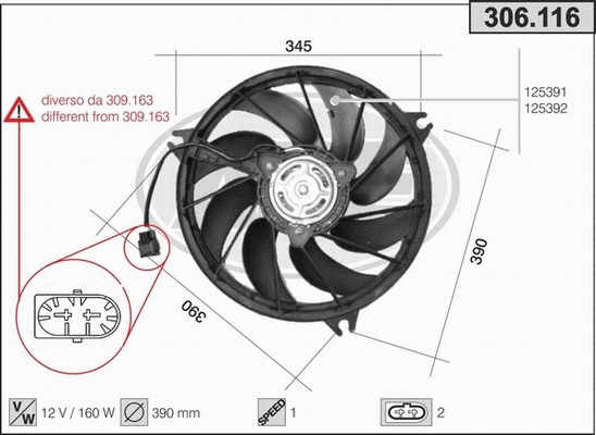 Fan, engine cooling (306.116)
