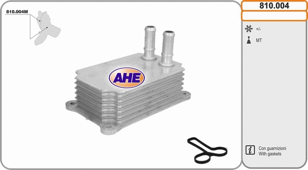 Oil Cooler, engine oil (810.004)