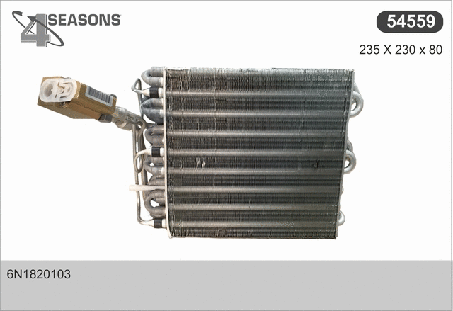 Evaporator, air conditioning (54559)