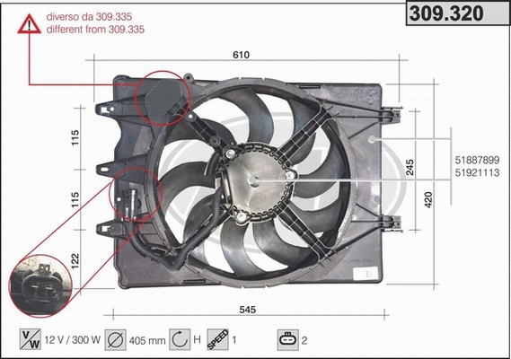 Fan, engine cooling (309.320)