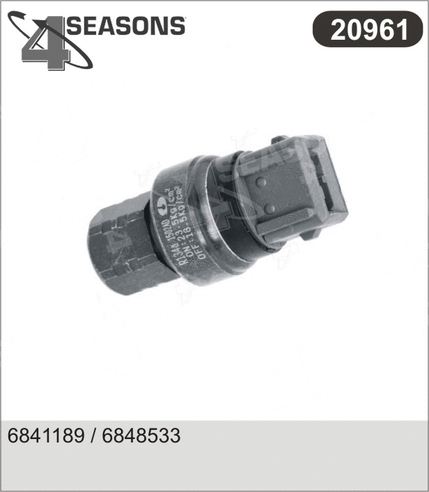 Pressure Switch, air conditioning (20961)