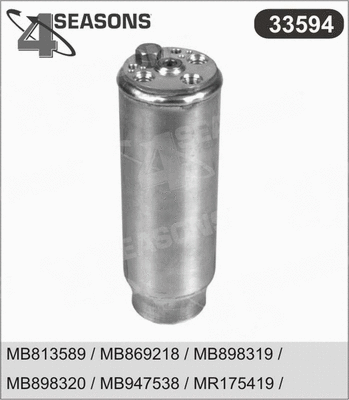 Dryer, air conditioning (33594)