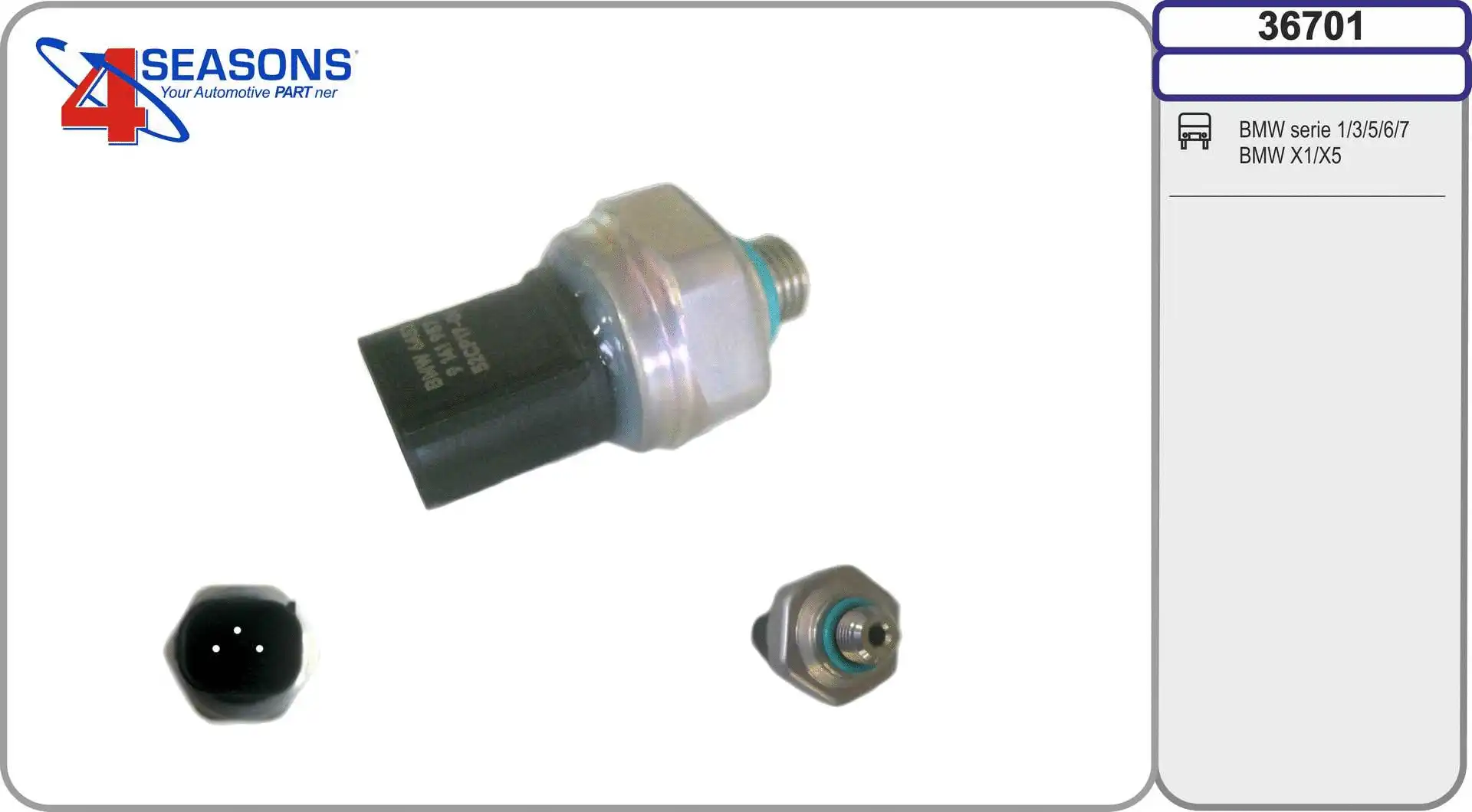 Pressure Switch, air conditioning (36701)
