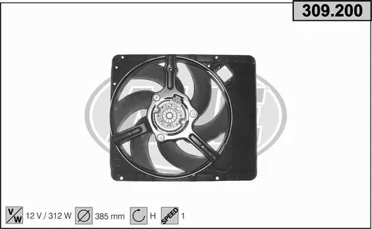 Fan, engine cooling (309.200)