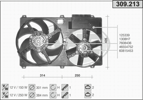 Fan, engine cooling (309.213)