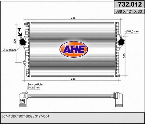 Charge Air Cooler (732.012)
