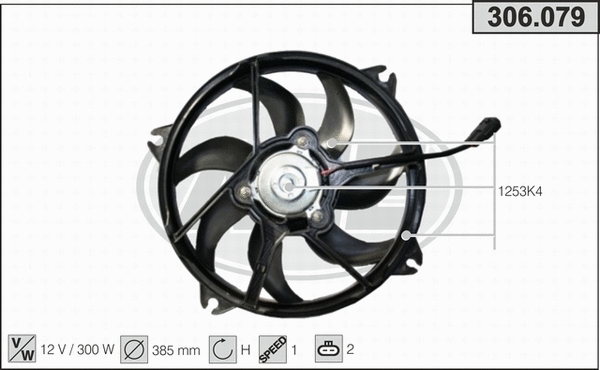 Fan, engine cooling (306.079)