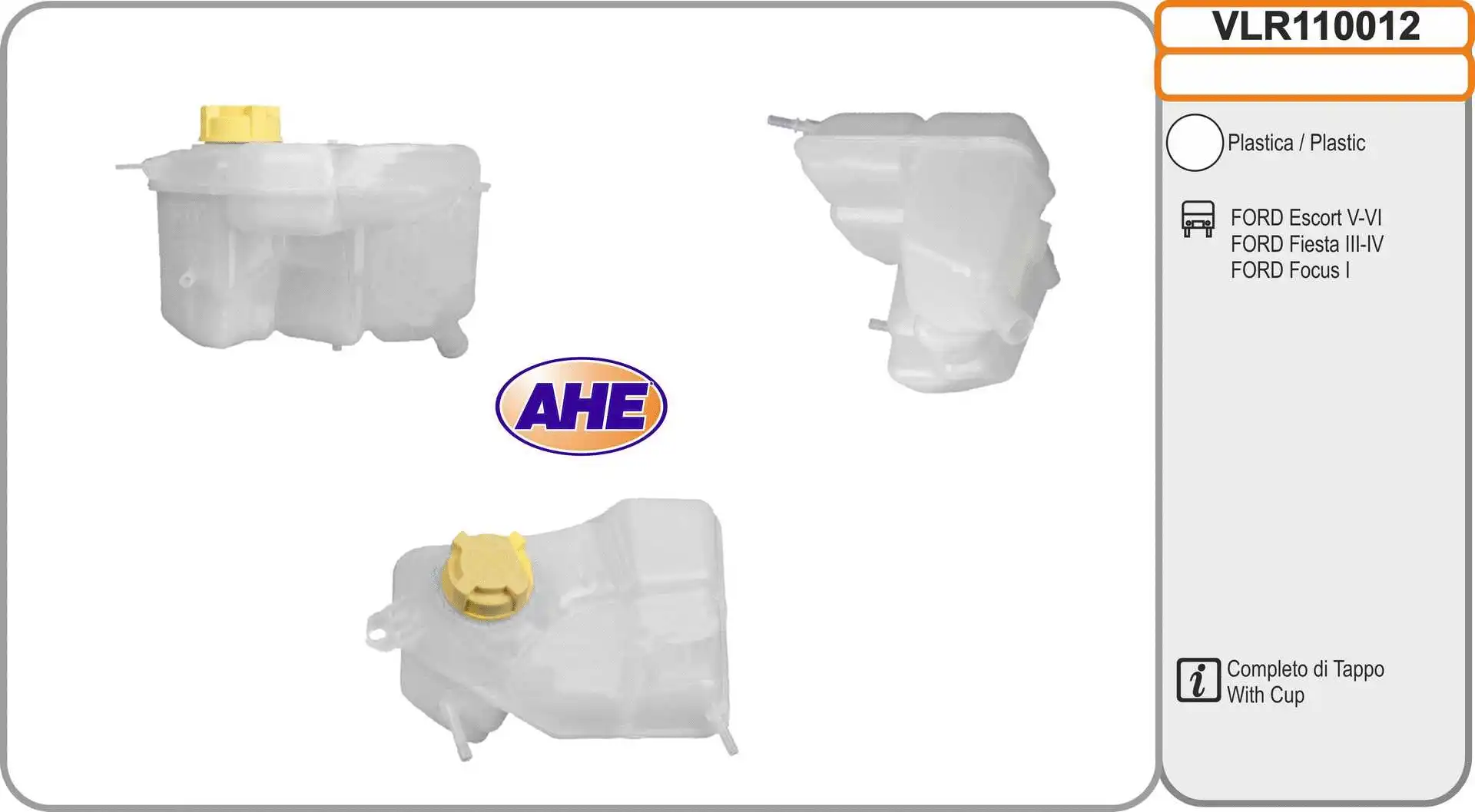 Expansion Tank, coolant (VLR110012)