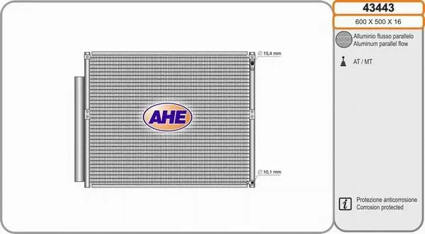 Condenser, air conditioning (43443)