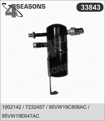 Dryer, air conditioning (33843)