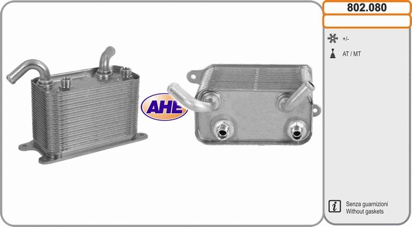 Oil Cooler, engine oil (802.080)