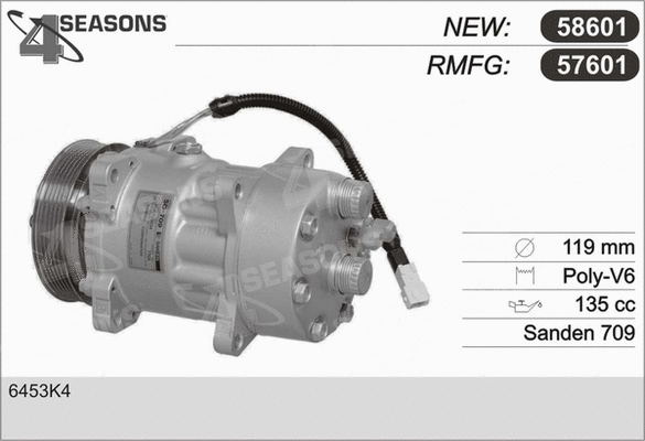 Compressor, air conditioning (57601)