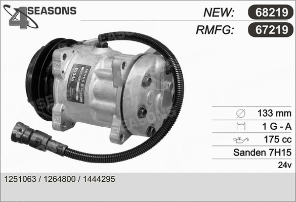 Compressor, air conditioning (67219)