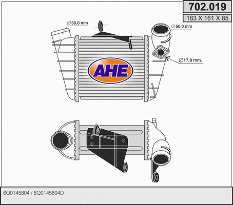 Charge Air Cooler (702.019)