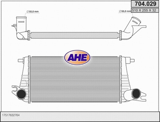 Charge Air Cooler (704.029)