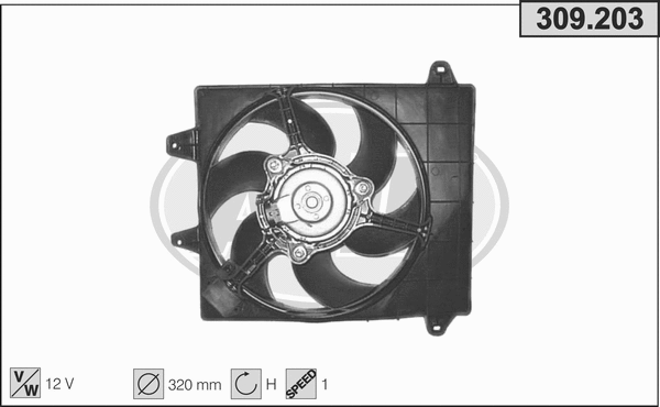 Fan, engine cooling (309.203)