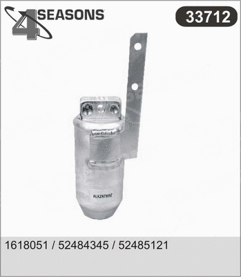 Dryer, air conditioning (33712)