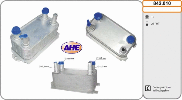 Oil Cooler, engine oil (842.010)
