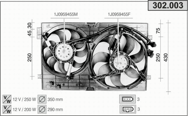 Fan, engine cooling (302.003)