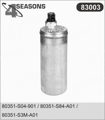 Dryer, air conditioning (83003)