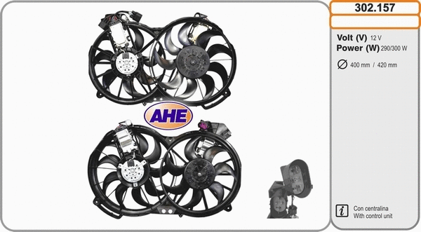 Fan, engine cooling (302.157)