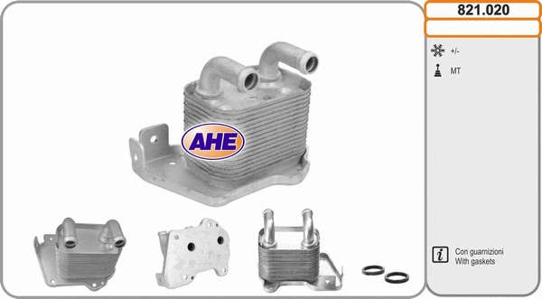 Oil Cooler, engine oil (821.020)