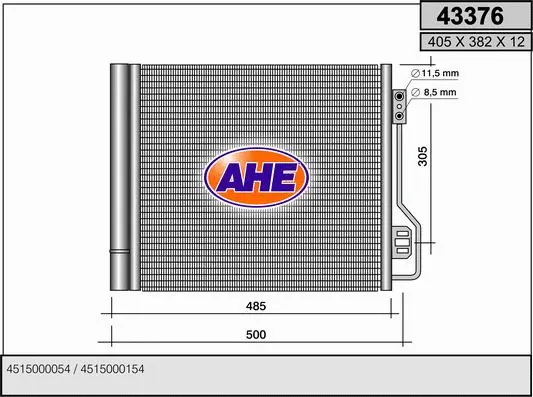 Condenser, air conditioning (43376)