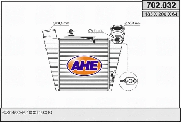 Charge Air Cooler (702.032)